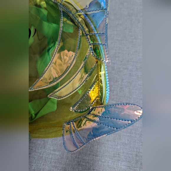 Youth Flounder Little Mermaid Translucent Backpack - Disney Store Official - Picture 4 of 6